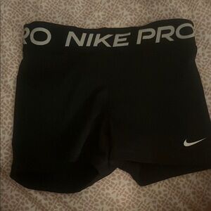 Nike Pro Black Athletic Shorts